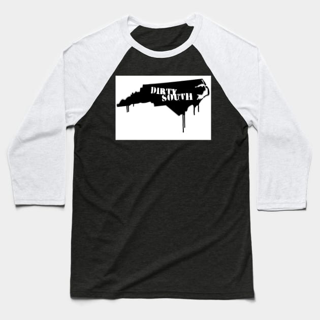 Dirty South Baseball T-Shirt by milkytees